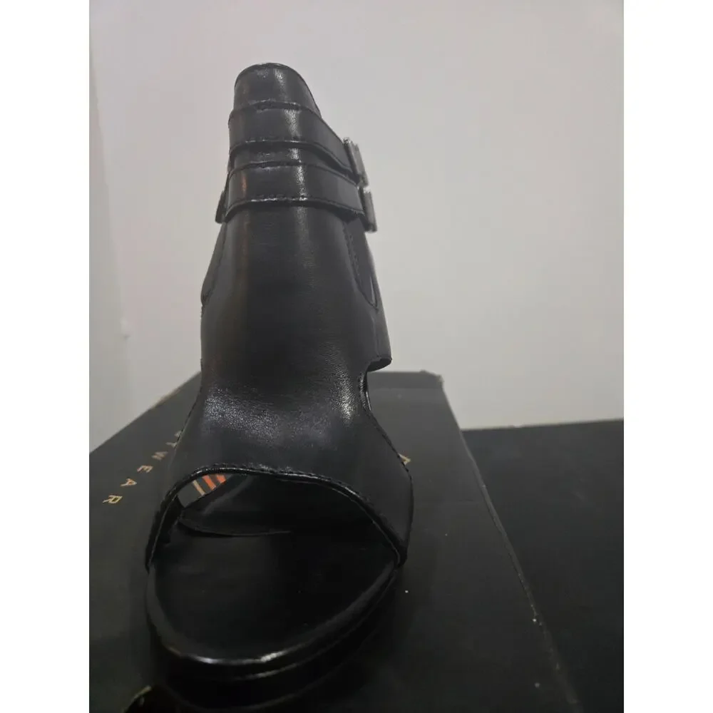 Harley Davidson Jerri black high heel shoes ladie's size 7